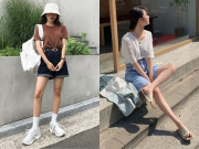 Thời trang - Mặc quần short mang giày gì đẹp? Gợi ý chị em top 8 kiểu giày tôn dáng nhất khi mặc cùng quần ngắn