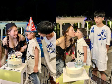 Quế Vân lo sốt vó vì quê nhà Bắc Giang có ca bệnh bạch hầu, hoãn tổ chức sinh nhật cho con trai