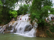 Lifestyle - Cách Hà Nội không xa có một thác nước 5 tầng tuyệt đẹp, giải tỏa “cơn khát” giữa ngày hè nóng nực