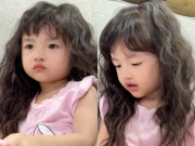 Yêu con - Con gái Đông Nhi Ông Cao Thắng khác lạ trong diện mạo mới với mái tóc xoăn dày