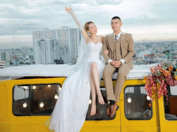 Lương Bằng Quang đăng ảnh cưới sau 7 năm yêu nhau, Ngân 98 liền “tạt gáo nước lạnh”