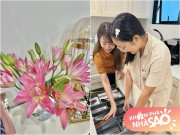 Nhà đẹp - BTV Diệp Chi khoe ngôi nhà đầy hoa thơm, chia sẻ mẹo nhỏ để căn bếp luôn gọn sạch