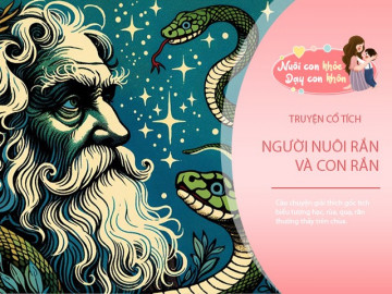 Truyện cổ tích: Người nuôi rắn và con rắn