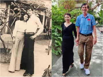 Bố ruột lai Pháp của Hồ Ngọc Hà phong độ ngời ngời: Vợ miêu tả cụ cười như nghé, phong bao đỏ ngực