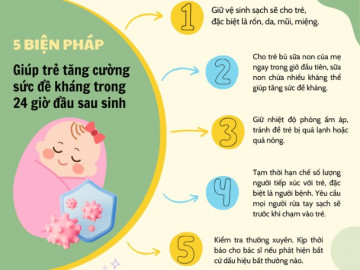 3 giai đoạn trẻ rất dễ nhiễm bệnh, nắm bắt đúng mẹ nuôi con “không một viên thuốc”