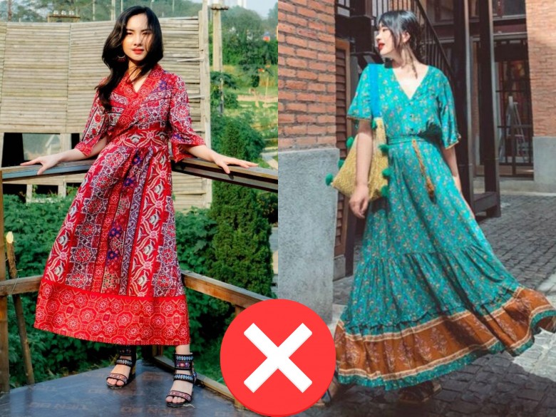 Việc không khéo trong khâu phối hợp với phụ kiện sẽ khiến tổng thể outfit của chị em trở nên rối rắm và khó coi.