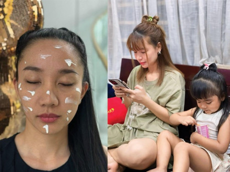 Có chồng nổi tiếng, vợ Lê Dương Bảo Lâm và vợ Mạc Văn Khoa đời thường bình dân, có son phấn liền “lột xác"