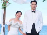 Giải trí - Thuận Nguyễn chụp ảnh cưới bên biển, nhà gái hóa ra là "mẹ trẻ" của 4 con nhà Lý Hải Minh Hà