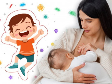 Sự phát triển hệ miễn dịch của trẻ và lý do mẹ nên bổ sung sữa non cho con