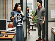 Bà bầu - Vừa chạy đến công ty chồng để báo tin vui thì tôi sững sờ trước cảnh tượng giữa anh và sếp