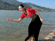 Thời trang - Cô gái Điện Biên ghi danh thi hoa hậu, mỗi lần mặc đồ truyền thống là trở thành tâm điểm