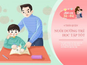 Nuôi con IQ EQ - 90% trẻ không tự nhiên đứng top đầu lớp, có 4 thói quen khiến trẻ lười thành học giỏi trong 3 tháng