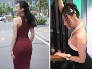 Bà bầu - Phương Oanh khoe đường cong nuột nà sau 2 tháng sinh con, bảo sao Shark Bình đi đâu cũng nhớ