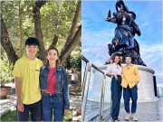 Giải trí - Con trai không cùng huyết thống của Ưng Hoàng Phúc giờ cao sừng sững, được nhận xét ngày càng giống bố dượng