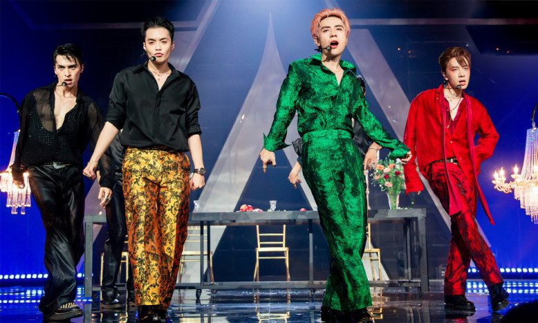 Chương trình Anh trai say hi có sự góp mặt của nhiều nghệ sĩ trẻ.