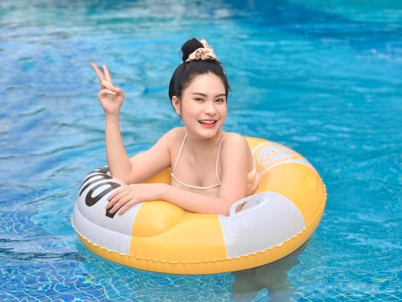 Đoàn Di Băng dành nhiều thời gian tận hưởng thai kỳ.