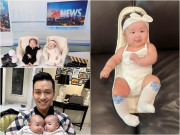 Giải trí - Cặp sinh đôi nhà BTV truyền hình giúp bố mẹ tăng hàng vạn fan, con Shark Bình - Sam ngộ nghĩnh hết nấc