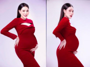 Bà bầu - Mẹ bầu Hồ Bích Trâm đăng ảnh thi Miss Universe, nhìn vòng 2 căng tròn dân mạng đòi trao ngay vương miện