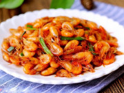 Bếp Eva - Rang tôm nhớ đừng cho 2 thứ này vào ngay từ đầu, tôm săn chắc thịt ngọt, màu lên đỏ đẹp như mơ