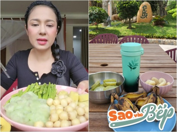Nữ hoàng ảnh lịch Việt Trinh khoe bữa sáng đơn giản mà ăn vào eo ót, có điểm khác với nhiều người