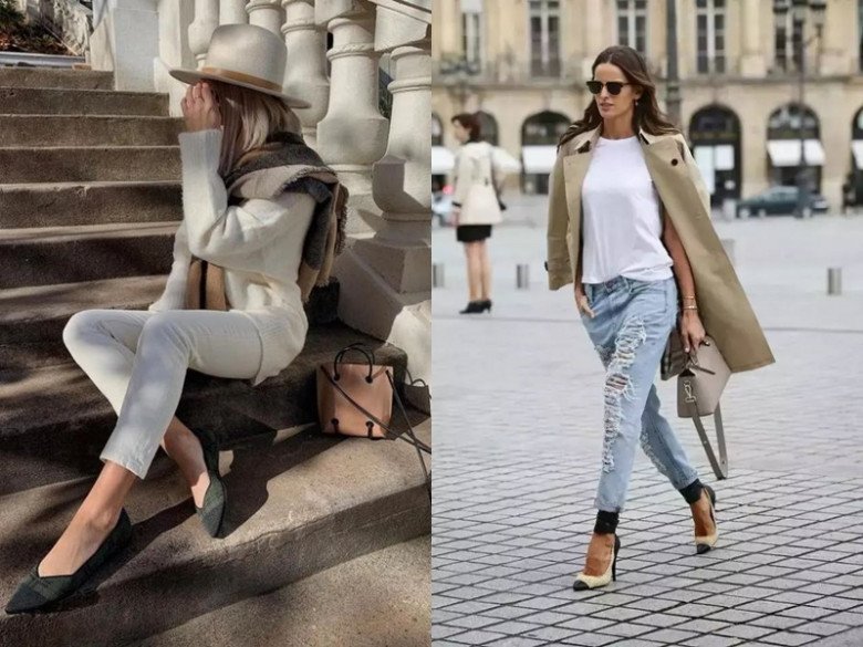 Mặc quần jeans mang giày gì đẹp? 5 kiểu này "hack" dáng cực đỉnh, che khuyết điểm tốt - 2