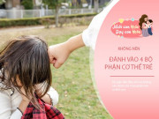 Nuôi con IQ EQ - Giận đến mấy cũng không nên đánh vào 4 bộ phận là huyết mạch trên cơ thể trẻ
