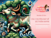 Nuôi con IQ EQ - Truyện cổ tích: Sự tích con bò thần Kapin