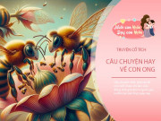 Nuôi con IQ EQ - Truyện cổ tích: Sự tích con Ong