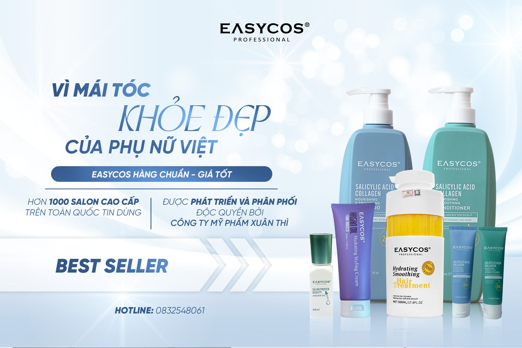 Easycos Vietnam: Vì mái tóc khỏe đẹp của phụ nữ Việt - 1