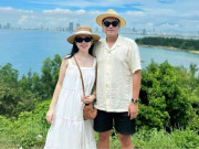 Bà bầu - Ly Kute cùng chồng đi du lịch, thần thái mẹ bầu nhận được nhiều lời khen