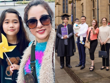 Con sao Việt tên Cát: Đều được đi du học nước ngoài, con trai Chi Bảo có thành tích xuất sắc ở Anh