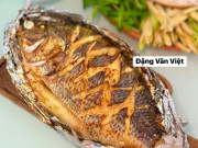 Bếp Eva - Cách làm cá nướng mềm trong giòn ngoài, ngọt thịt, không dầu mỡ và cực đơn giản của ông bố 8X