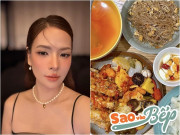 Bếp Eva - MC Đan Lê bị kêu "ác" vì toàn đăng đồ ăn lúc nửa đêm, cơm gia đình mà bày biện như ngoài tiệm