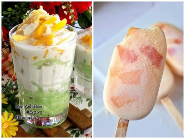 5 món chè, thạch, kem thơm ngon mát lạnh