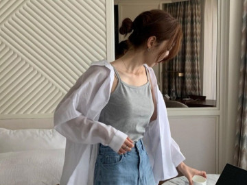 Gợi ý 15 cách mặc áo sơ mi trắng đẹp thanh lịch, đi đâu diện cũng sành điệu hết nấc