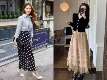 Chị em công sở tránh xa 5 kiểu chân váy dài này, dù phối kiểu gì cũng kém sang lại phí tiền