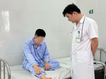 Thích ăn món gỏi cá, nam thanh niên bị giun rồng ký sinh trong cơ thể
