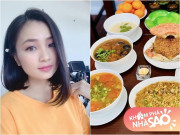 Bếp Eva - Nữ diễn viên làm dâu phố cổ chia sẻ mâm cỗ giỗ người thân tại Mỹ đầy ắp món ngon