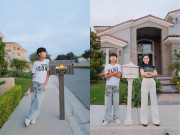 Giải trí - Con trai Lệ Quyên tạo dáng như "cậu cả" trước biệt thự triệu đô, 13 tuổi chiều cao "chấp" luôn mẹ đi guốc 10 phân