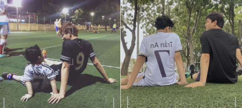 Ca sĩ Tim ôn lại kỷ niệm cách đây gần 10 năm với con trai.