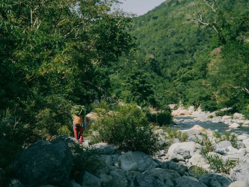 Điểm đặc biệt và thu hút nhất của cung đường trekking Tà Giang chính là những đoạn đường băng qua thảo nguyên xanh mát, những con suối nước trong vắt, những mảnh vườn của người dân tộc. (Ảnh: Nguyễn Đức Hiếu)
