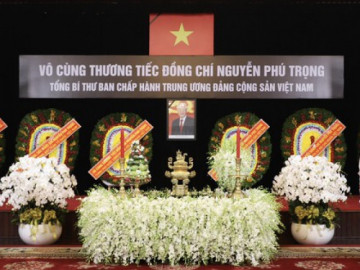 Cán bộ, nhân dân miền Nam tiếc thương Tổng Bí thư Nguyễn Phú Trọng