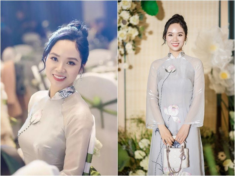 Nàng hậu nhận được lời khen bởi khí chất thanh lịch, dịu dàng. 