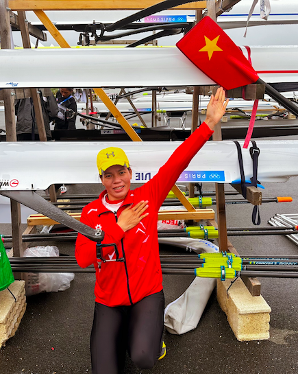 Nữ VĐV 34 tuổi giành vé vào tứ kết đầy nỗ lực