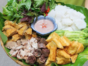 Bếp Eva - Cuối tuần làm mẹt bún đậu mắm tôm thanh mát ngon miệng, cách pha mắm tôm cực chuẩn mà không tanh nồng