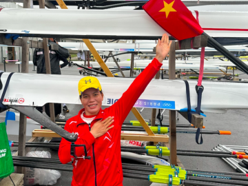 Bà mẹ 2 con Phạm Thị Huệ giành vé tứ kết Olympic Paris