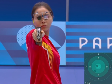 Xạ thủ Trịnh Thu Vinh lỡ huy chương Olympic 2024