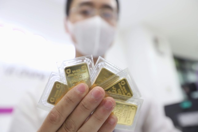 Giá vàng miếng SJC sau khi tăng mạnh 3 triệu đồng/lượng đứng im 2 tuần nay (ảnh: Như Ý).