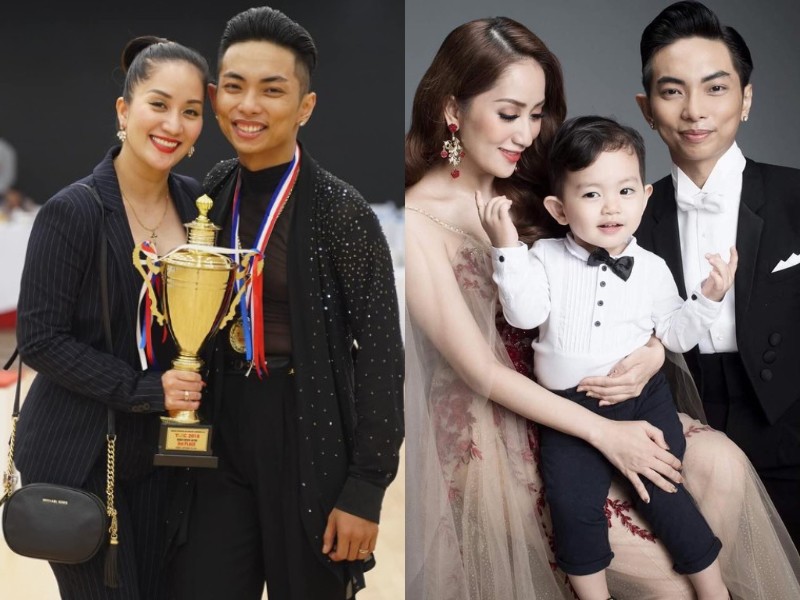 Thời điểm đó, chuyện tình của 'nữ kiện tướng dancesport' vấp phải phản đối dữ dội từ dư luận. Khánh Thi nhiều lần bật khóc, nghĩ tới chuyện nuôi con một mình. Tuy nhiên, cô luôn nhận được sự thương yêu, bảo bọc của Phan Hiển cũng như sự đồng thuận của gia đình. 
