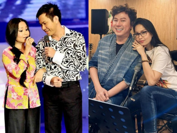 Cặp song ca Cẩm Ly - Quốc Đại đình đám 1 thời: Người vượt qua biến cố mất giọng, người sợ cưới vợ sinh con